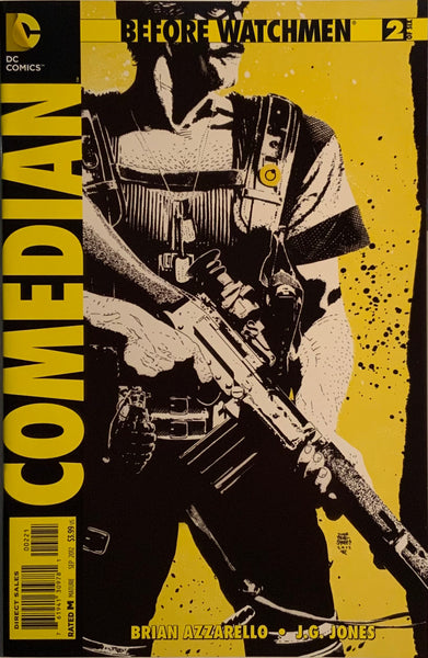 BEFORE WATCHMEN : COMEDIAN # 2 BRADSTREET 1:25 VARIANT COVER