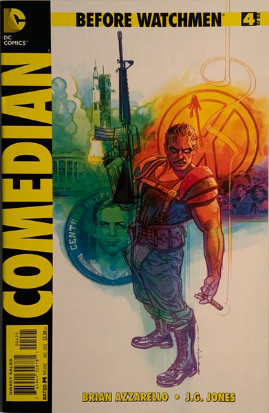 BEFORE WATCHMEN : COMEDIAN # 4 STELFREEZE 1:25 VARIANT COVER