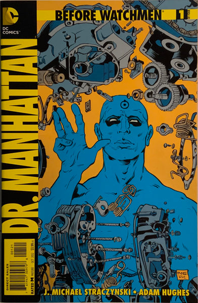 BEFORE WATCHMEN : DR. MANHATTAN # 1 POPE 1:25 VARIANT COVER