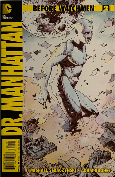 BEFORE WATCHMEN : DR. MANHATTAN # 2 RUSSELL 1:25 VARIANT COVER