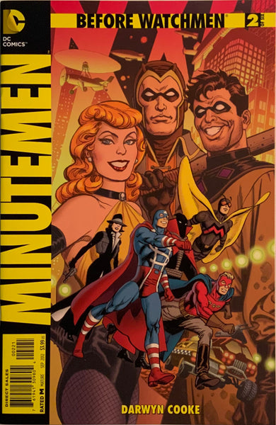 BEFORE WATCHMEN : MINUTEMEN # 2 LOPEZ 1:25 VARIANT COVER