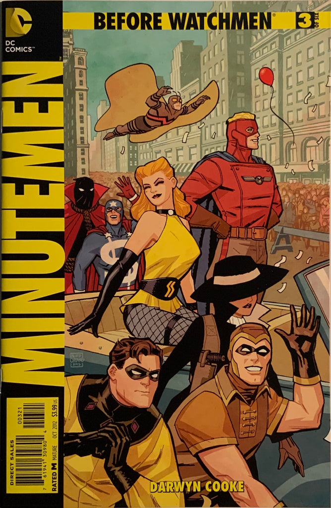 BEFORE WATCHMEN : MINUTEMEN # 3 CHIANG 1:25 VARIANT COVER