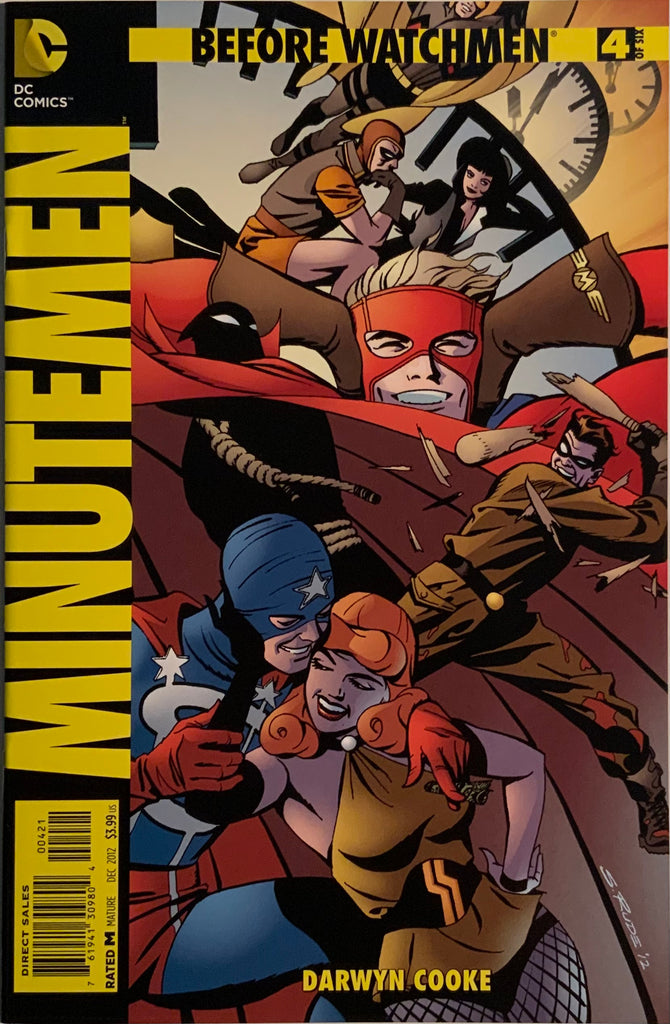 BEFORE WATCHMEN : MINUTEMEN # 4 RUDE 1:25 VARIANT COVER