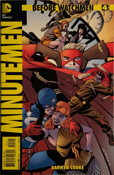 BEFORE WATCHMEN : MINUTEMEN # 4 RUDE 1:25 VARIANT COVER