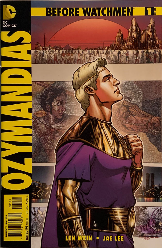 BEFORE WATCHMEN : OZYMANDIAS # 1 JIMENEZ 1:25 VARIANT COVER