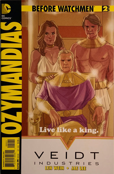 BEFORE WATCHMEN : OZYMANDIAS # 2 NOTO 1:25 VARIANT COVER
