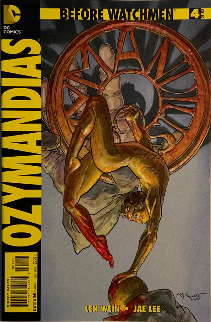 BEFORE WATCHMEN : OZYMANDIAS # 4 KALUTA 1:25 VARIANT COVER