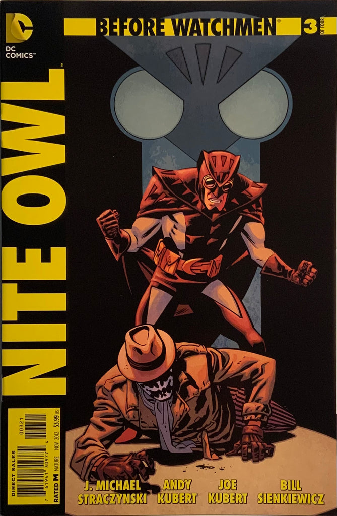 BEFORE WATCHMEN : NITE OWL # 3 SAMNEE 1:25 VARIANT COVER