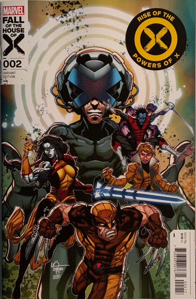 RISE OF THE POWERS OF X # 2 LUBERA 1:25 VARIANT COVER