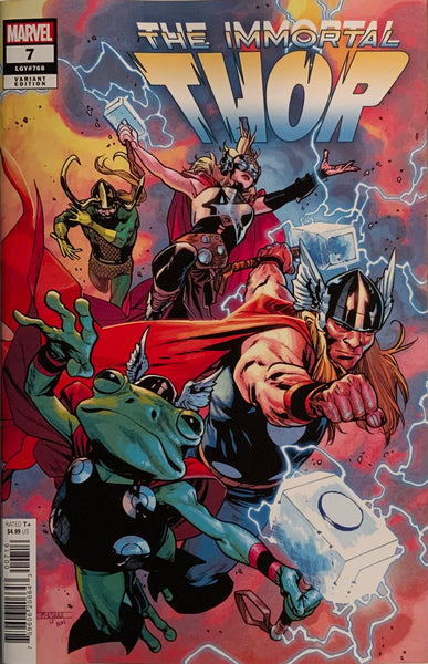 IMMORTAL THOR # 7 ASRAR 1:25 VARIANT COVER