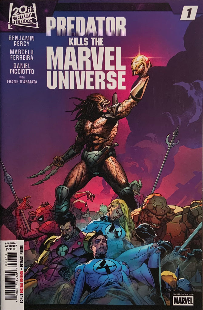 PREDATOR KILLS THE MARVEL UNIVERSE # 1