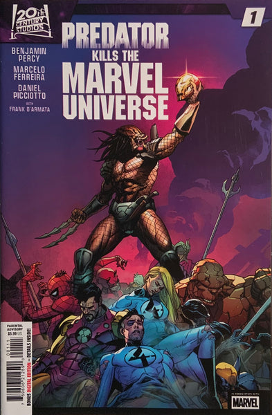 PREDATOR KILLS THE MARVEL UNIVERSE # 1