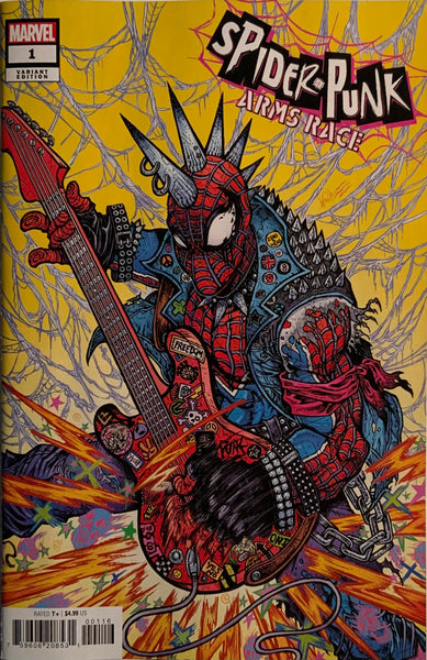 SPIDER-PUNK (2024) # 1 WOLF 1:25 VARIANT COVER