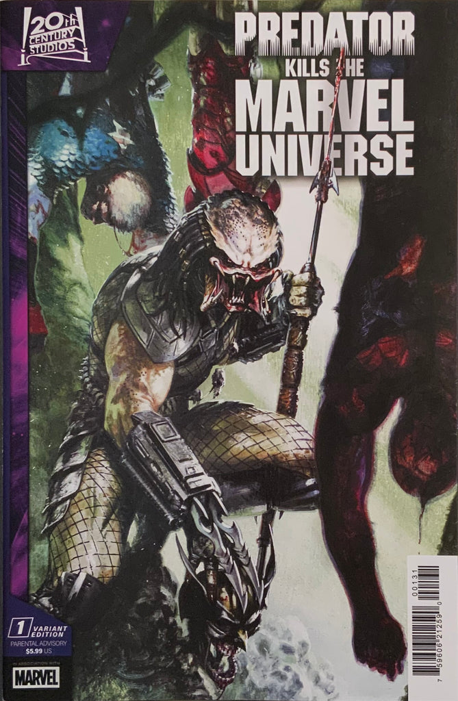 PREDATOR KILLS THE MARVEL UNIVERSE # 1 DELL’OTTO VARIANT COVER