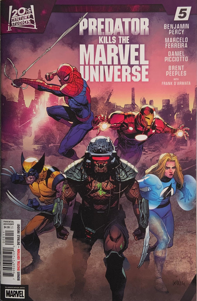 PREDATOR KILLS THE MARVEL UNIVERSE # 5