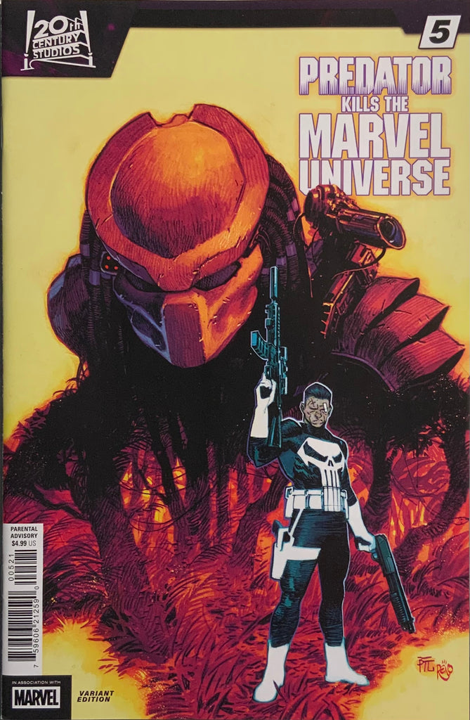 PREDATOR KILLS THE MARVEL UNIVERSE # 5 RUAN VARIANT COVER
