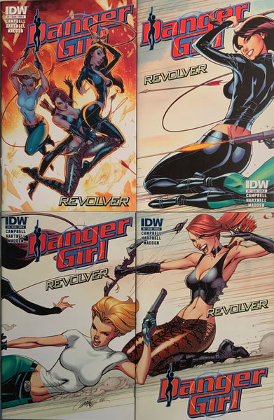 DANGER GIRL : REVOLVER #1-4 SET