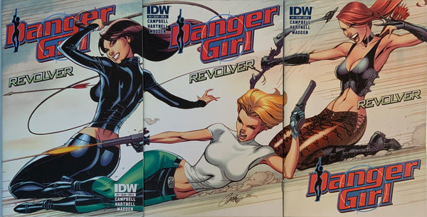 DANGER GIRL : REVOLVER #1-4 SET