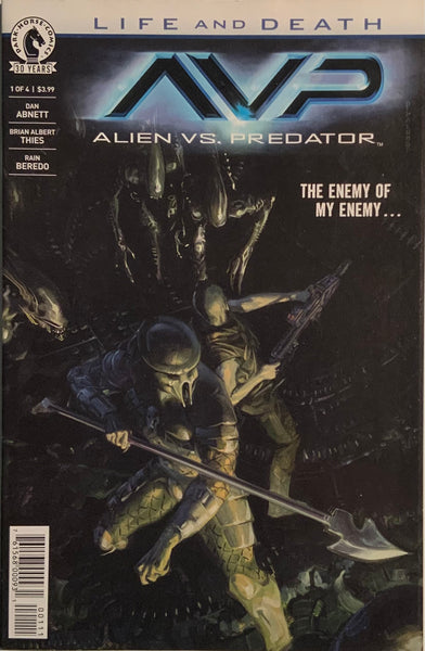 ALIEN VS PREDATOR : LIFE AND DEATH # 1 - 4 SET