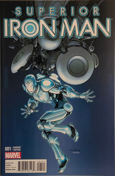 SUPERIOR IRON MAN # 1 CINAR 1:25 VARIANT COVER FIRST FULL APPEARANCE