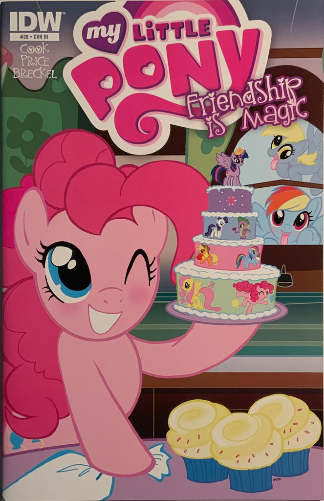 MY LITTLE PONY FRIENDSHIP IS MAGIC #28 RETAILER INCENTIVE 1:10 VARIANT COVER