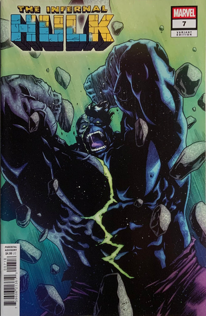 INFERNAL HULK # 7 PEREZ 1:25 VARIANT COVER