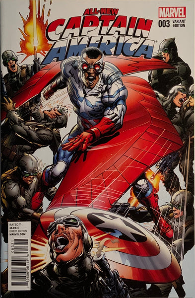 ALL-NEW CAPTAIN AMERICA #3 ADAMS 1:25 VARIANT COVER