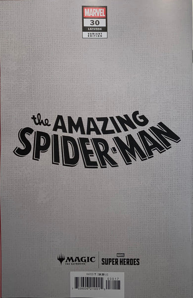 AMAZING SPIDER-MAN (2025) #30 MAGIC THE GATHERING 1:50 VIRGIN VARIANT COVER