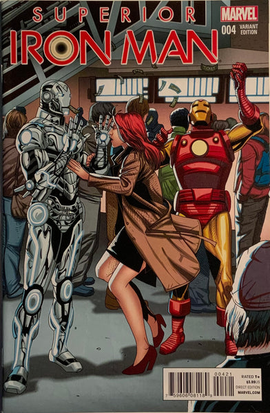 SUPERIOR IRON MAN # 4 LARROCA 1:20 VARIANT COVER