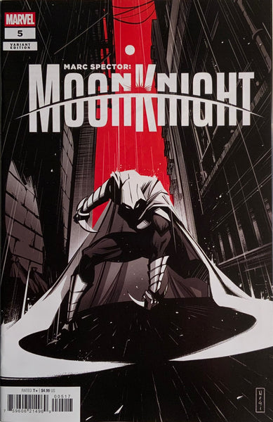 MARC SPECTOR : MOON KNIGHT # 5 SAN 1:25 VARIANT COVER