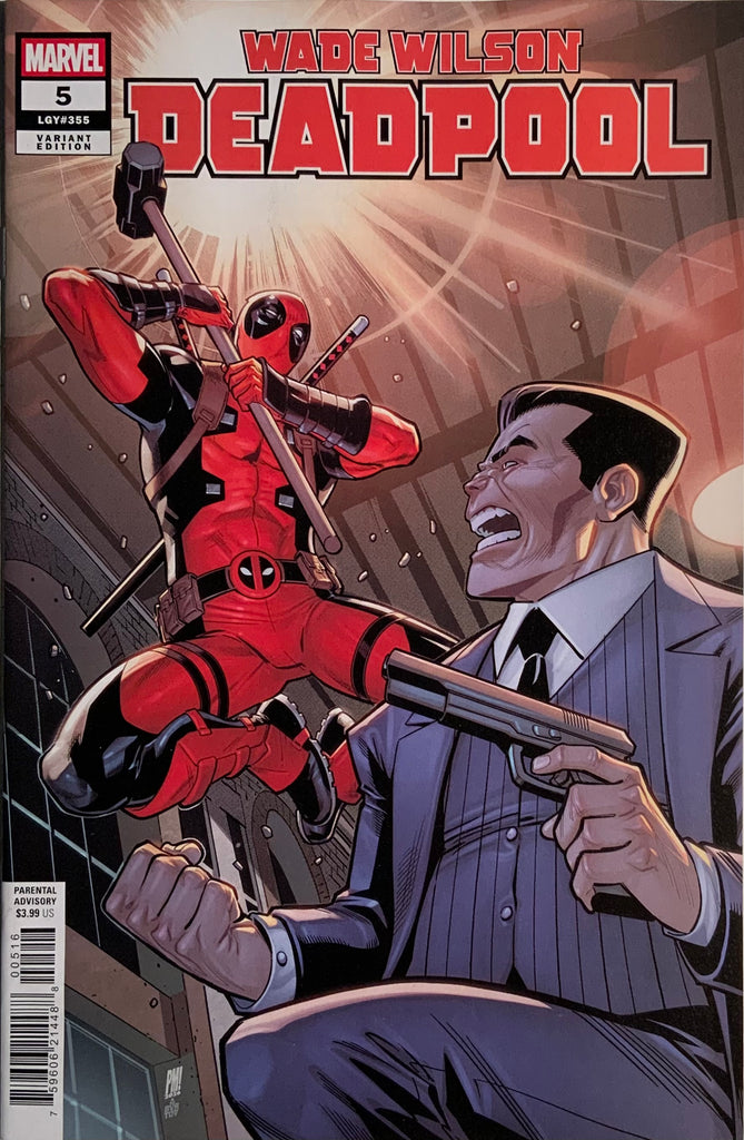 WADE WILSON : DEADPOOL # 5 MEDINA 1:25 VARIANT COVER