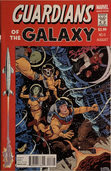 GUARDIANS OF THE GALAXY (2013-2015) # 6 RIVERA 1:50 VARIANT COVER