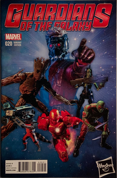 GUARDIANS OF THE GALAXY (2013-2015) #20 HASBRO 1:15 VARIANT COVER