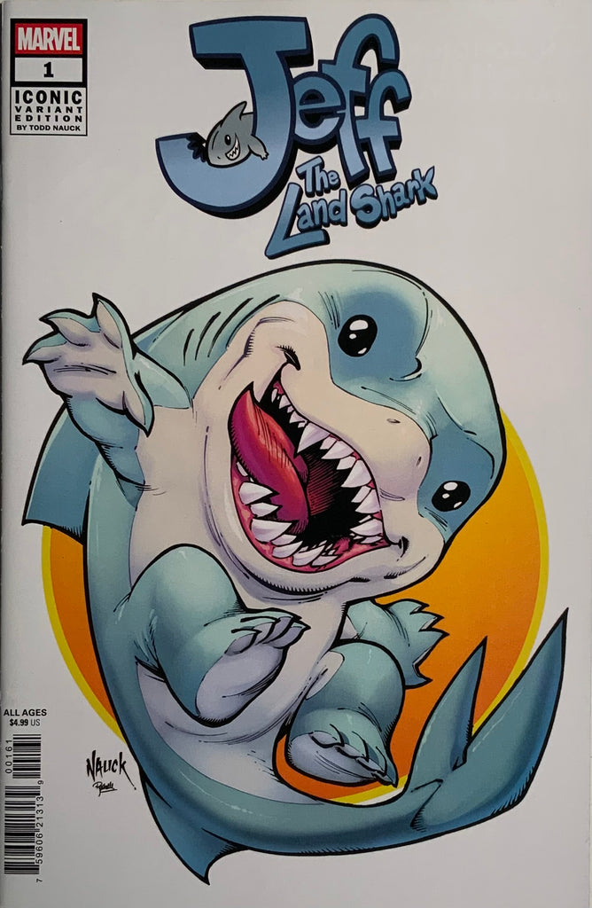JEFF THE LAND SHARK # 1 NAUCK VARIANT COVER
