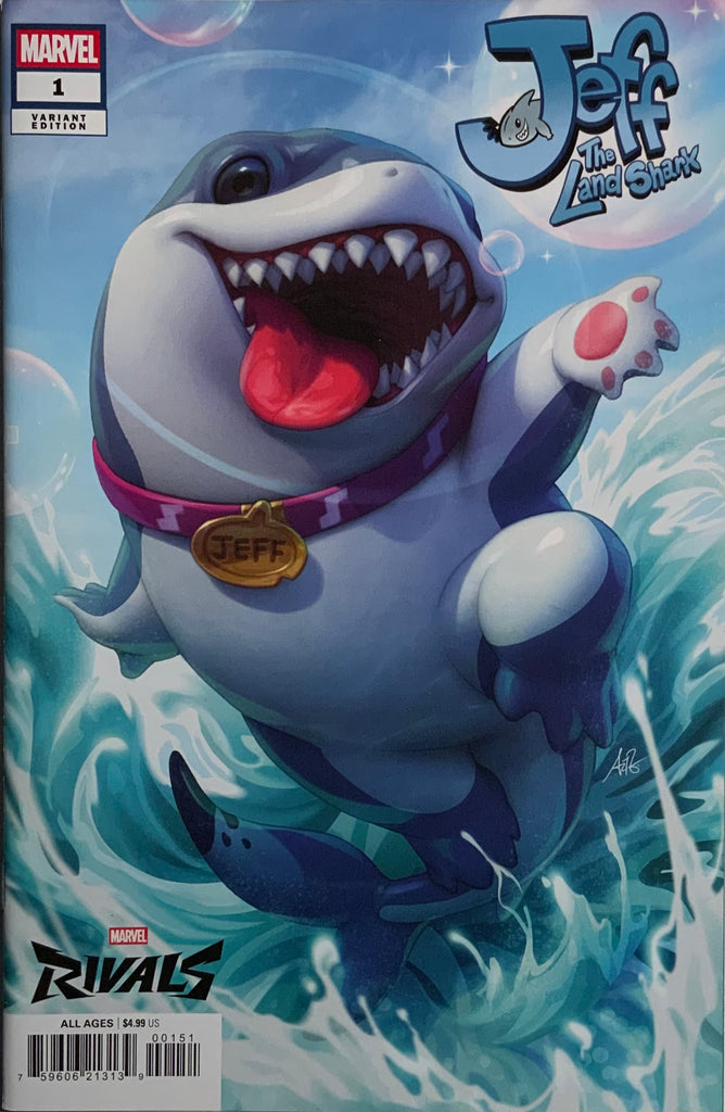 JEFF THE LAND SHARK # 1 ARTGERM VARIANT COVER