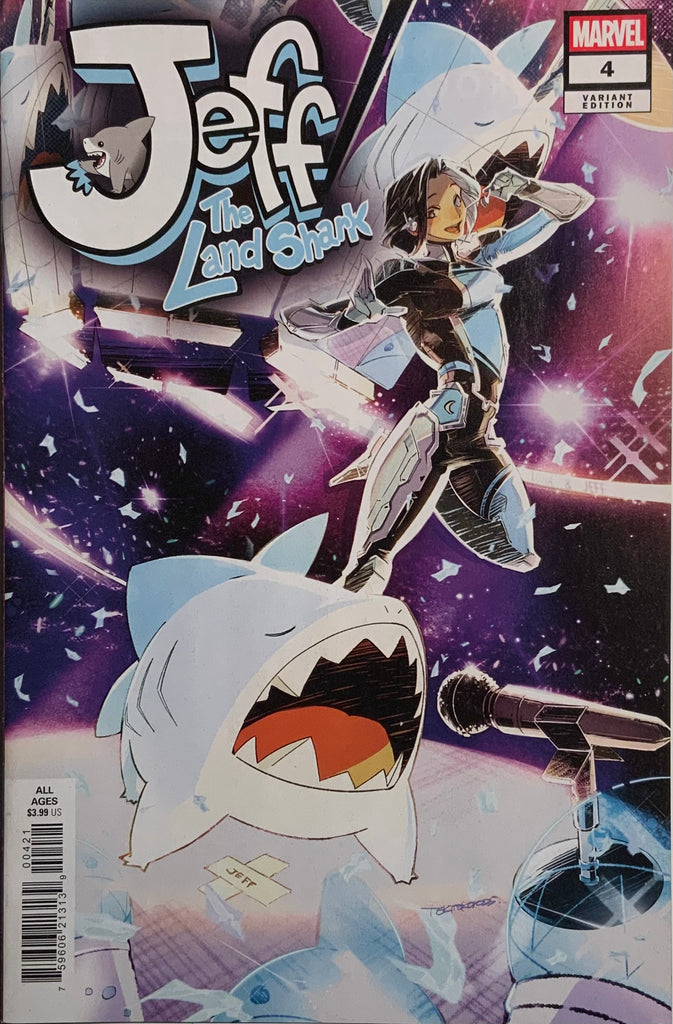 JEFF THE LAND SHARK # 4 TOKITOKORO VARIANT COVER