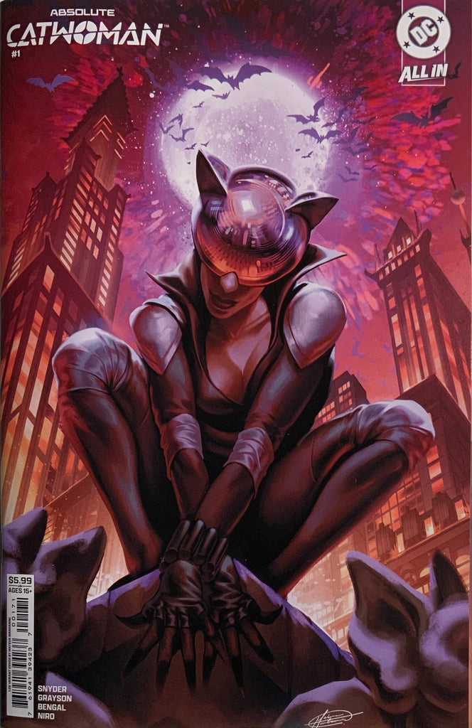 ABSOLUTE CATWOMAN # 1 MANHANINI 1:25 VARIANT COVER