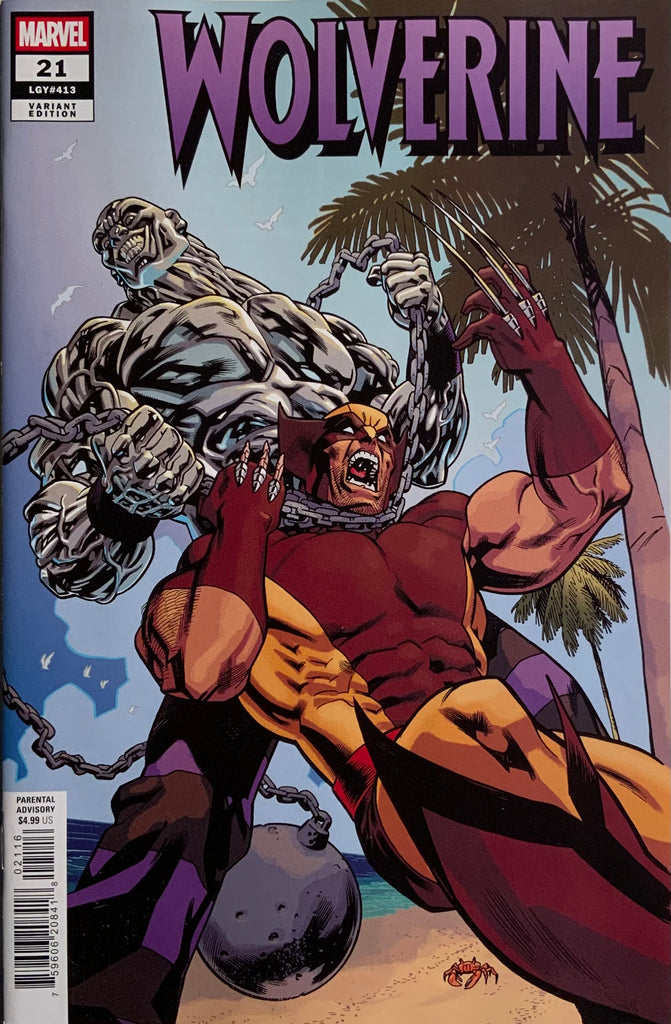 WOLVERINE (2024) #21 HAWTHORNE 1:25 VARIANT COVER