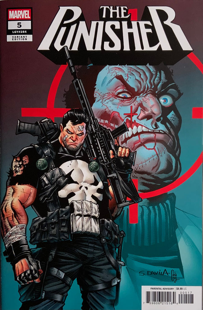 PUNISHER (2026) # 5 DAVILA 1:25 VARIANT COVER