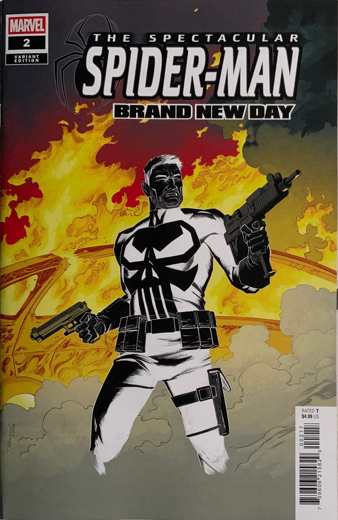SPECTACULAR SPIDER-MAN : BRAND NEW DAY # 2 SHALVEY 1:25 VARIANT COVER