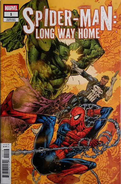 SPIDER-MAN : LONG WAY HOME # 1 PLATT 1:25 VARIANT COVER