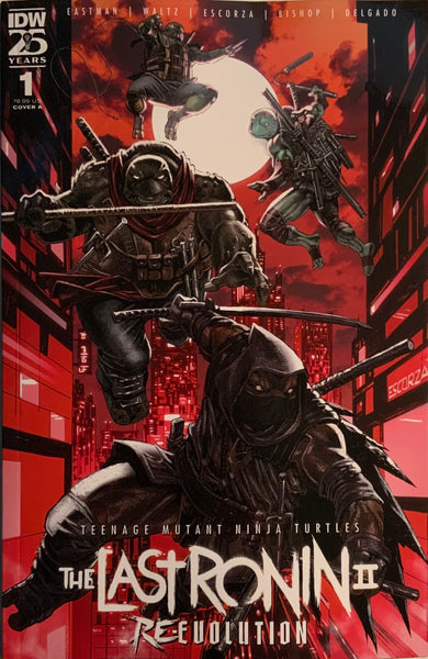 TEENAGE MUTANT NINJA TURTLES THE LAST RONIN II RE-EVOLUTION # 1 COVER A