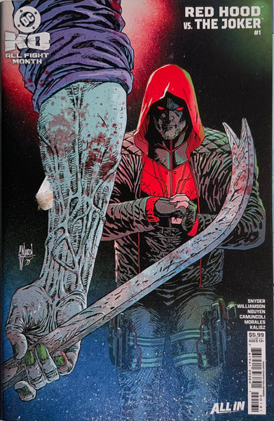 DC K.O. RED HOOD VS THE JOKER # 1 MARCH VARIANT COVER
