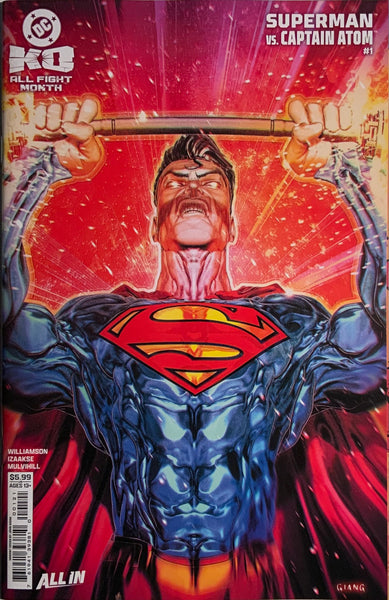 DC K.O. SUPERMAN VS CAPTAIN ATOM # 1 GIANG VARIANT COVER