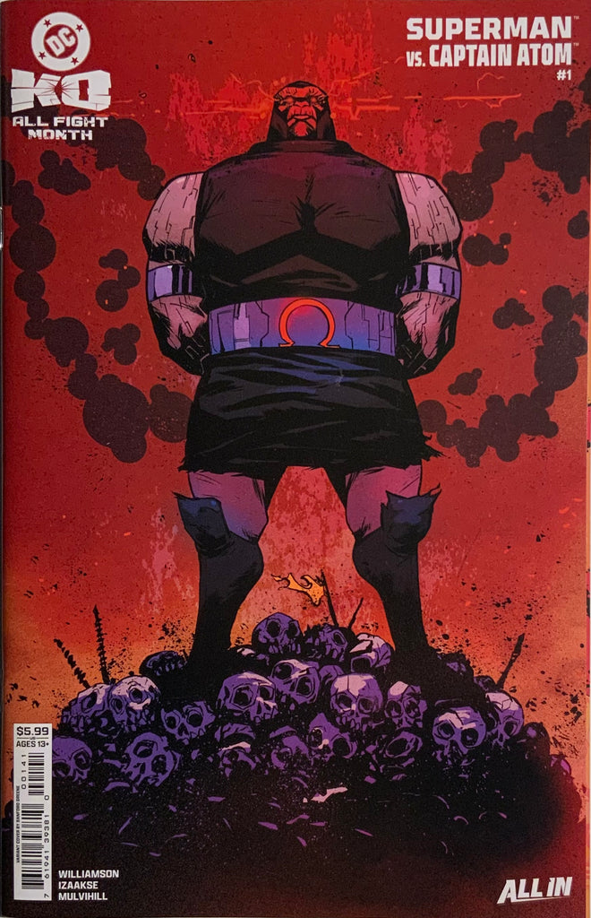 DC K.O. SUPERMAN VS CAPTAIN ATOM # 1 GREENE VARIANT COVER