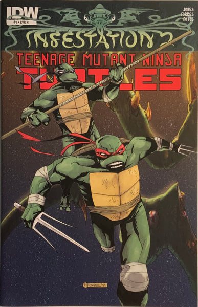 TEENAGE MUTANT NINJA TURTLES INFESTATION 2 # 1 TORRES 1:10 VARIANT COVER