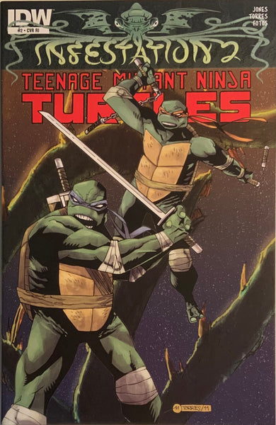 TEENAGE MUTANT NINJA TURTLES INFESTATION 2 # 2 TORRES 1:10 VARIANT