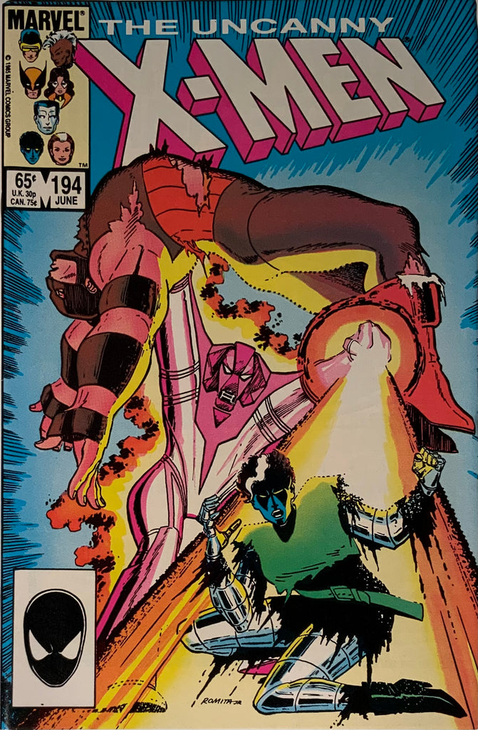 UNCANNY X-MEN (1963-2011) #194 FIRST TEAM APPEARANCE OF ANDREA AND ANDREAS STRUCKER TWINS