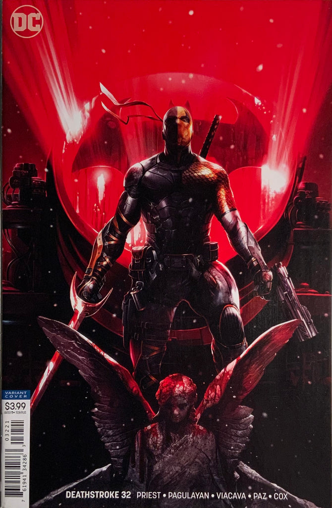 DEATHSTROKE (2016-2020) #32 MATTINA VARIANT COVER