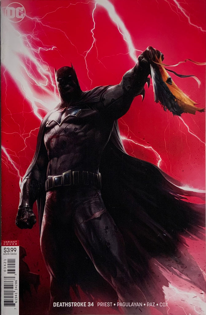 DEATHSTROKE (2016-2020) #34 MATTINA VARIANT COVER